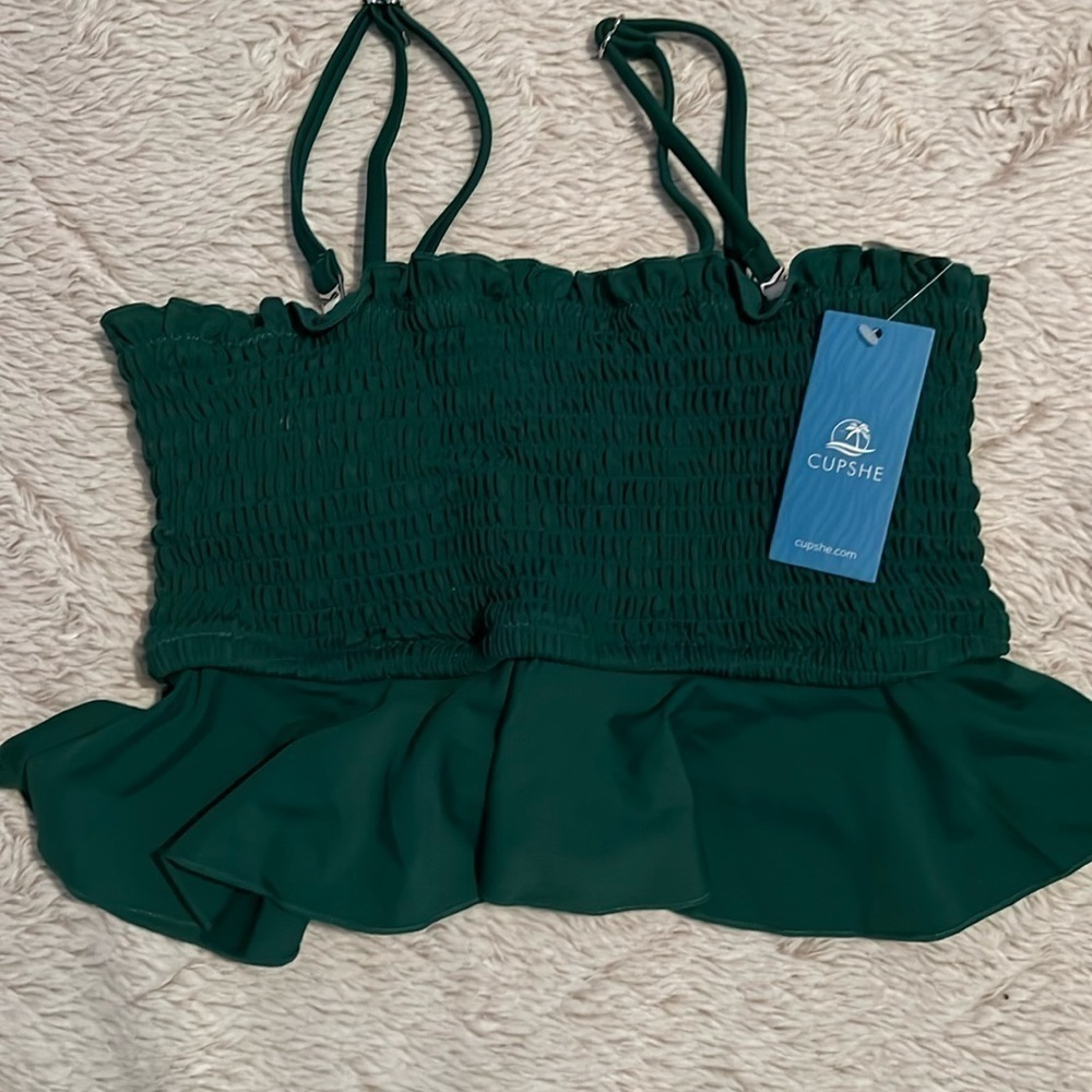 NWT Cupshe Bathing Suit Top Size Small